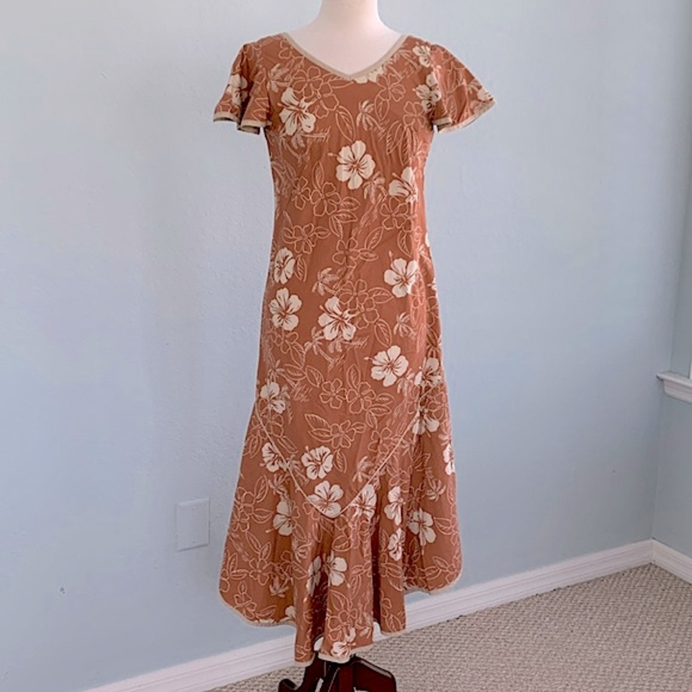 Tori Richard Honolulu Tropical Maxi Dress
